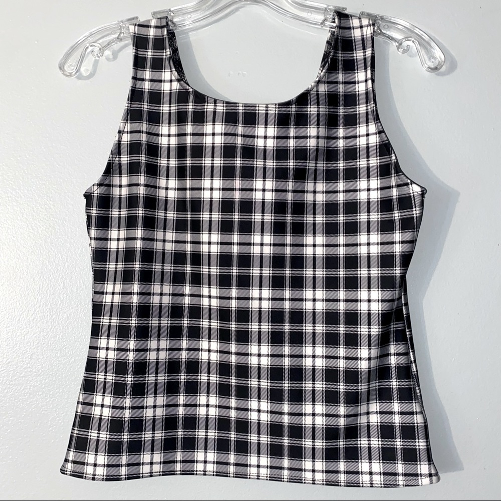 Plaid Tank Top